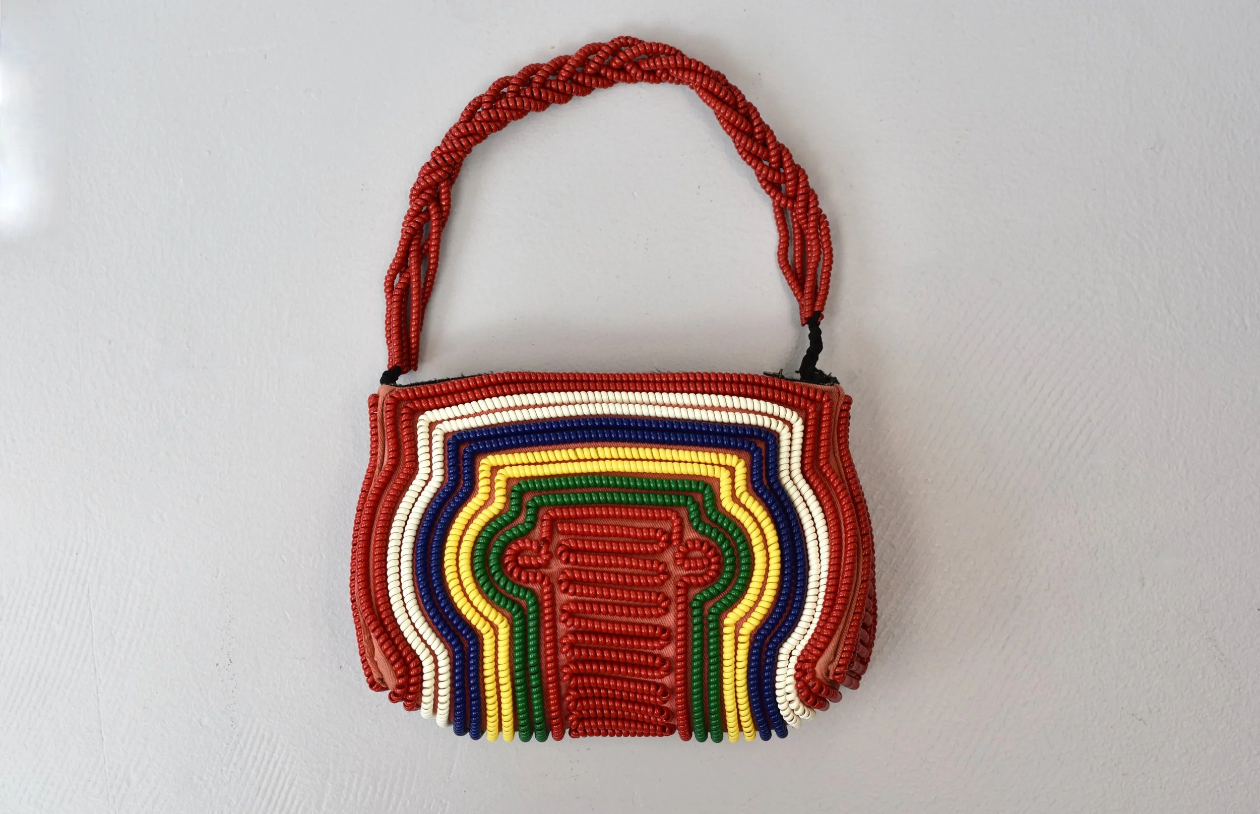 Vintage phone top cord purse